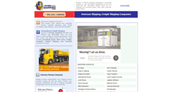 Desktop Screenshot of overseas-shipping.com
